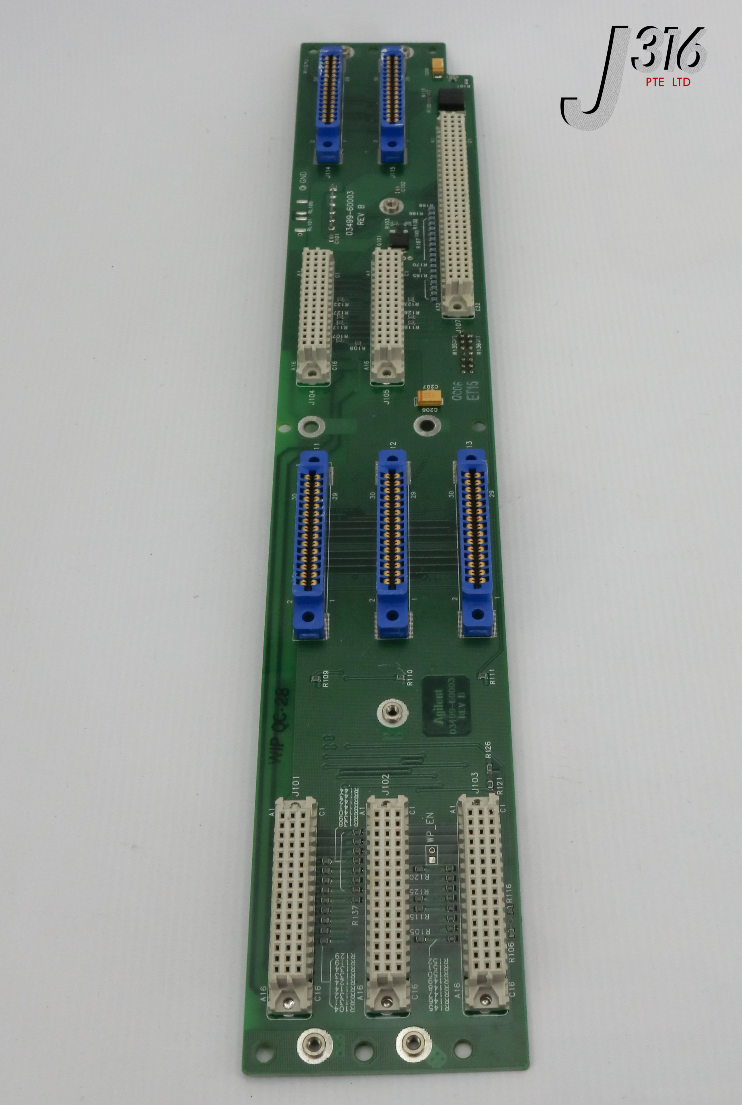 22582 AGILENT PCB, BACKPLANE BOARD ASSY 03499-60003 - J316Gallery